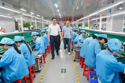 李玉甫率隊赴廣東開展投資促進(jìn)活動，聚焦電子產(chǎn)品研發(fā)與銷售合作